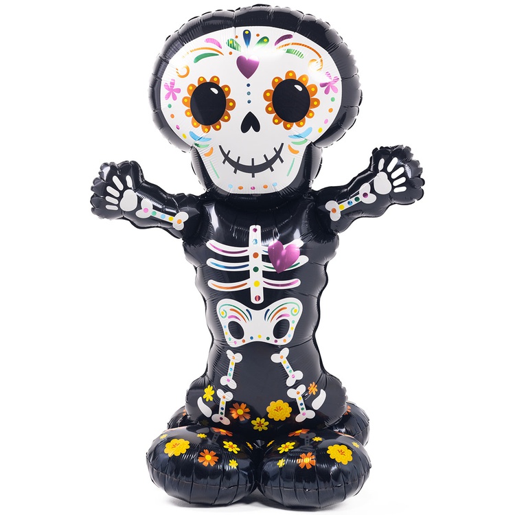 78d9ebc0888d4c0eb091f7337b70d0b1 Шар «День мертвых» 132 см — изображение 1