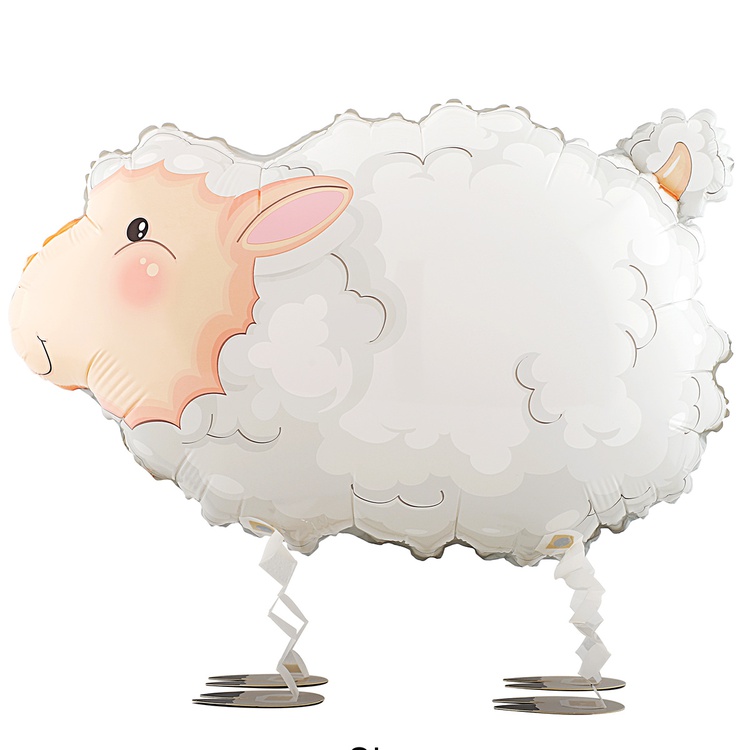 b155cc0730d1ed1abb26cf4e589d3e60 Шар Ходячая Фигура «Овечка» — изображение 1