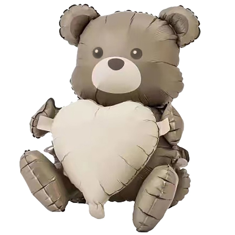 d7ce50b4c92911690cb0d577034725b3 Шар AIR Фигура «Медведь с сердцем» — изображение 1