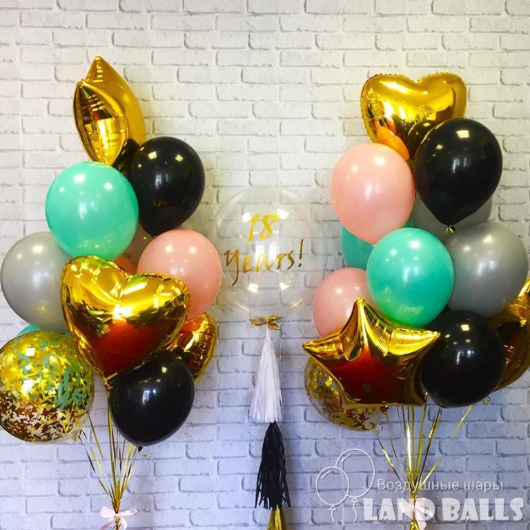 Шары с перьями - Мир Шаров | Доставка шаров в Москве и МО | Заказать шарики